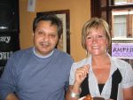 Click to view big image Tahir Saleem, Pam Sharp. Jun '08